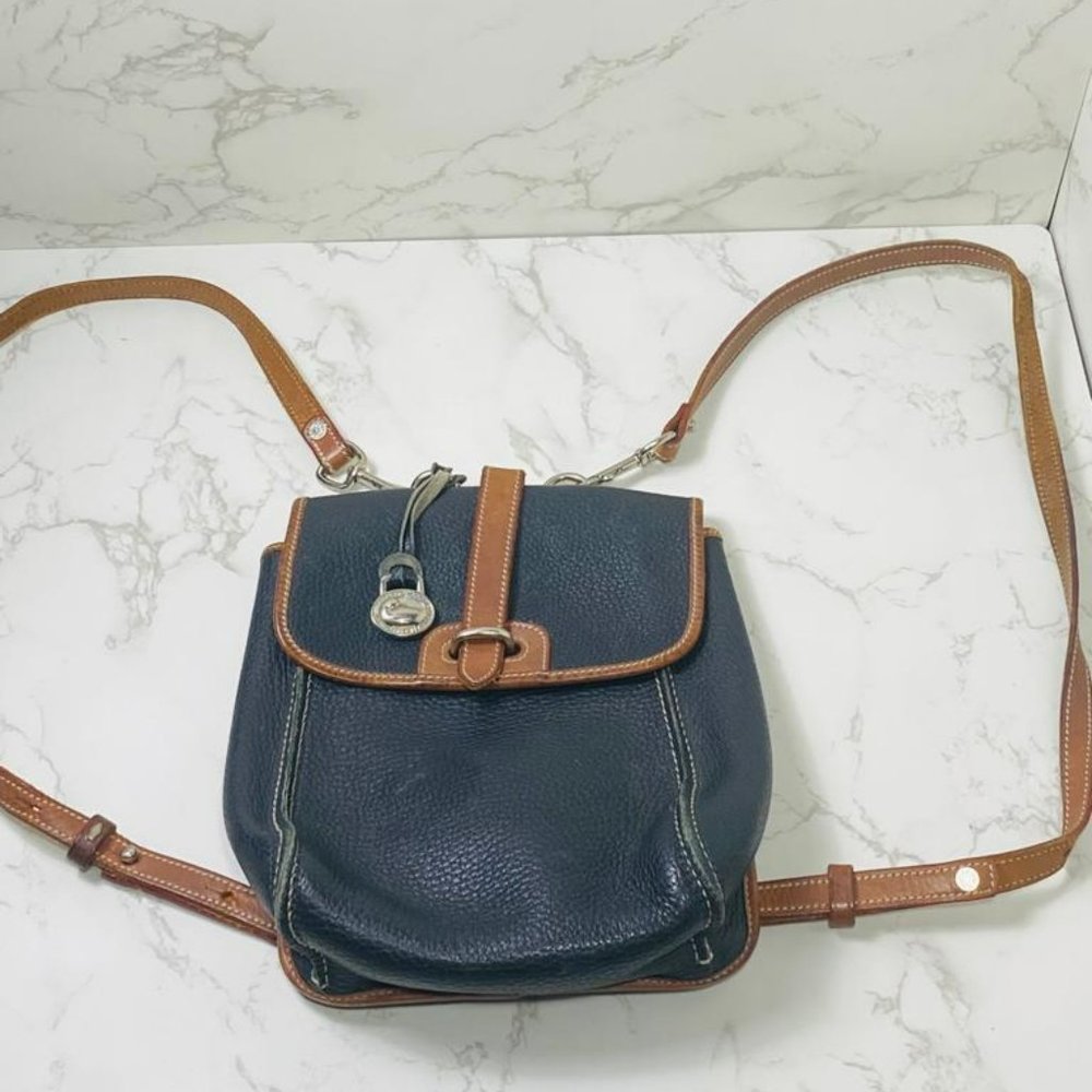 Vintage Dooney & Bourke Equestrian Backpack